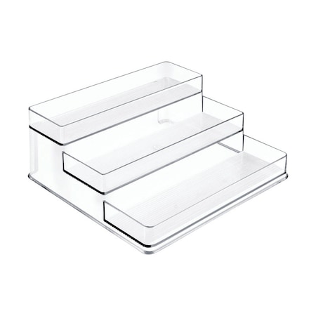 Interdesign iDesign Linus 4 in. H X 10 in. W X 9-3/16 in. L Clear Spice Organizer 62130